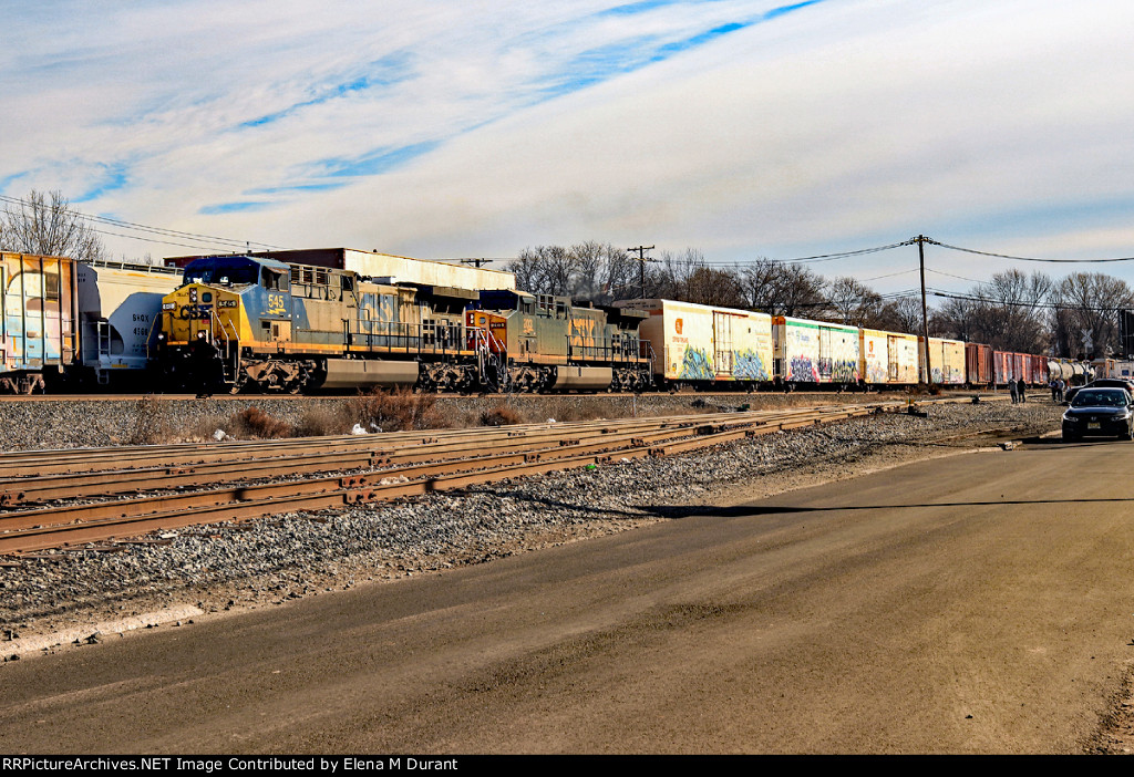 CSX 545 on M-404